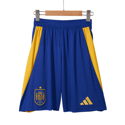 Spain Home Soccer Shorts Euro 2024