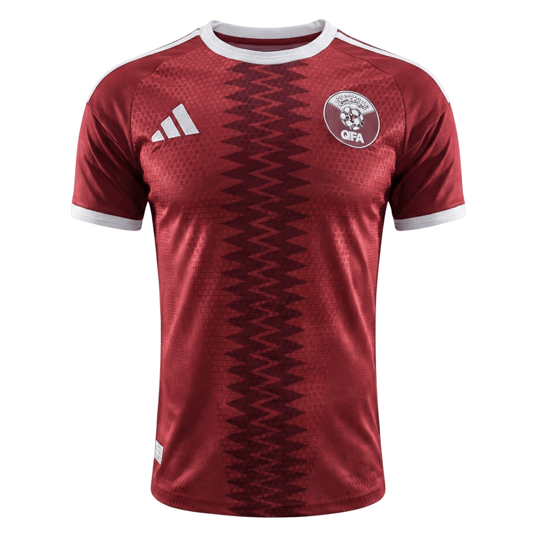 Qatar Men's Home Shirt 2026 World Cup Version - Slim Fit