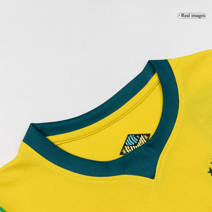 Brazil Kids Home Kit (Shirt + Shorts) World Cup 2026