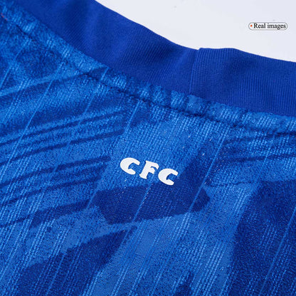Authentic WORLD CHAMPIONS #25 Chelsea Home Soccer Jersey 2025/26 Blue - with chest badge
