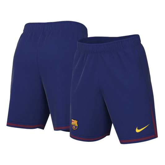 Barcelona Home Soccer Shorts 2025/26 Navy