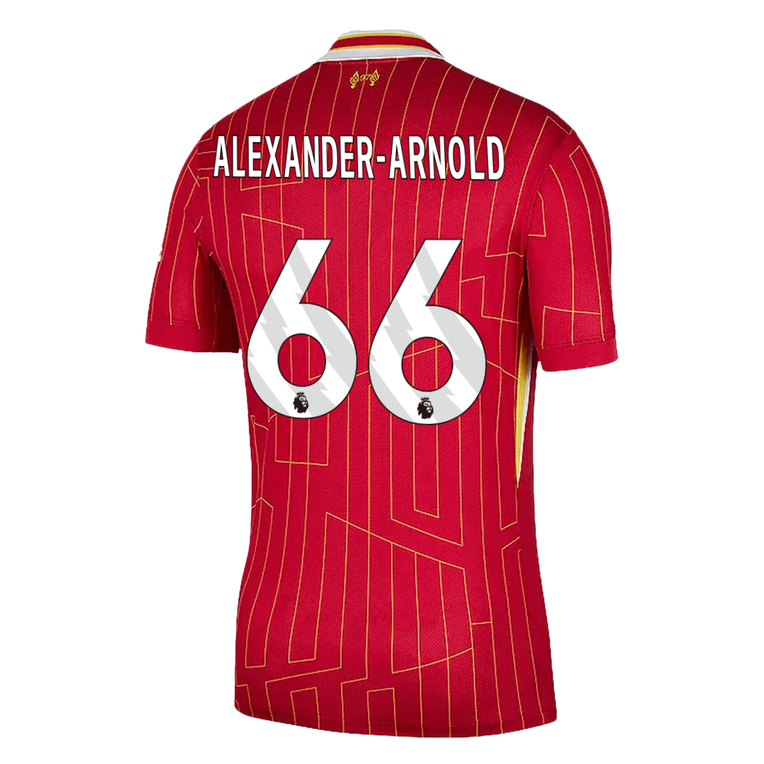 ALEXANDER-ARNOLD #66 Liverpool Home Football Shirt 2024/25