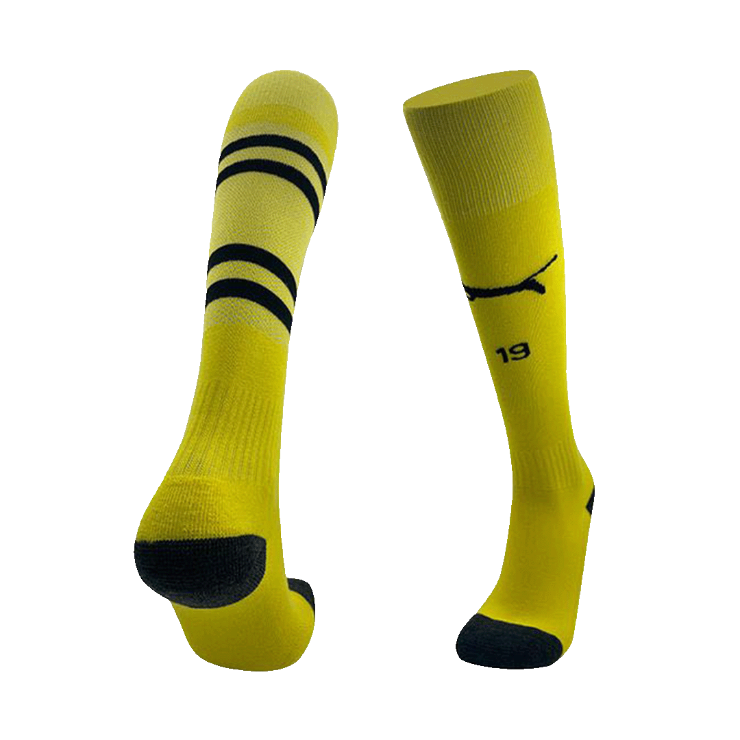 Kid's Borussia Dortmund Home Soccer Jersey Kit(Jersey+Shorts+Socks)