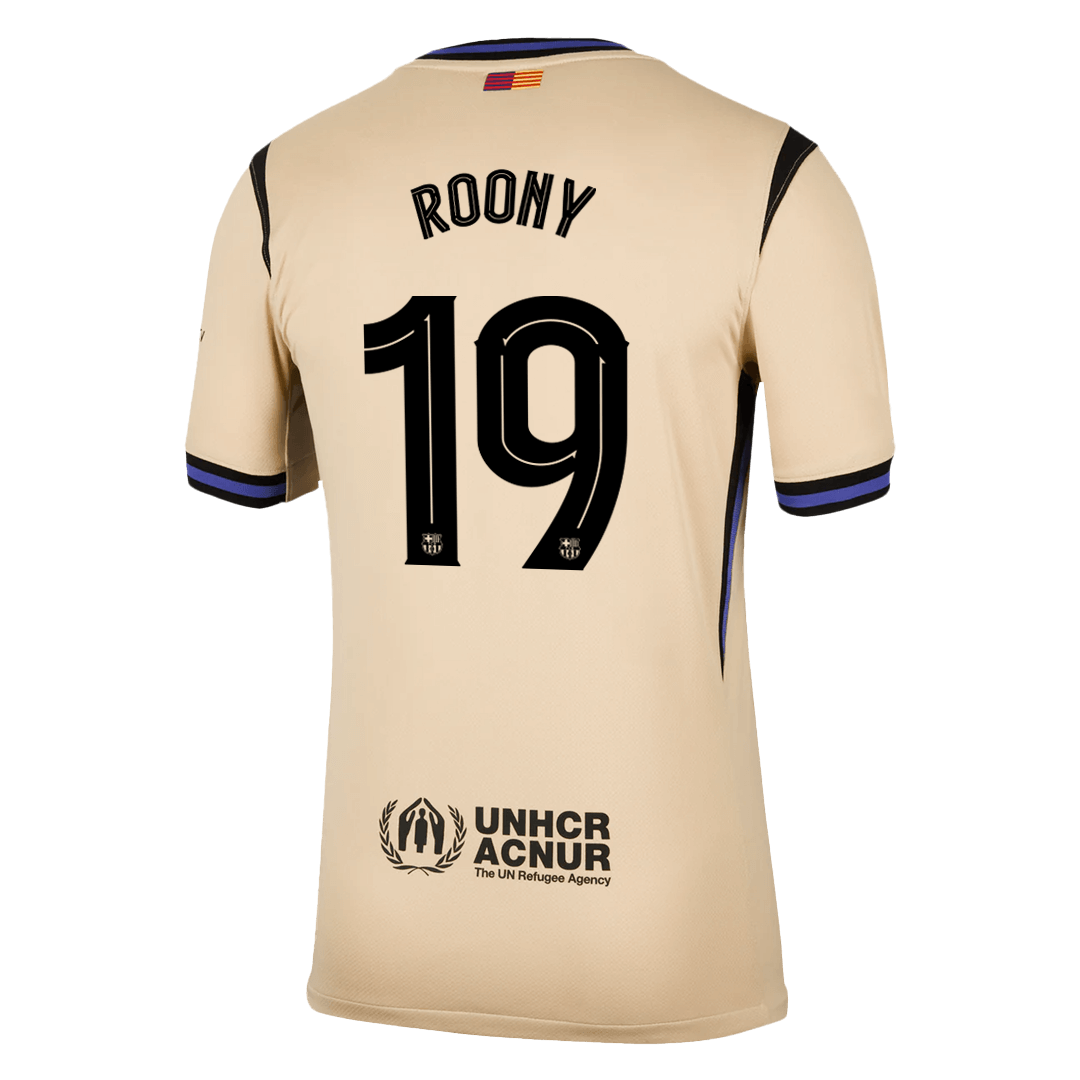ROONY #19 Barcelona Away Soccer Jersey 2025/26—UCL