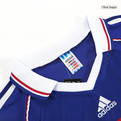 Retro 1998 France World Cup Home Soccer Jersey