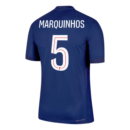 Authentic MARQUINHOS #5 PSG Home Soccer Jersey 2025/26 Navy