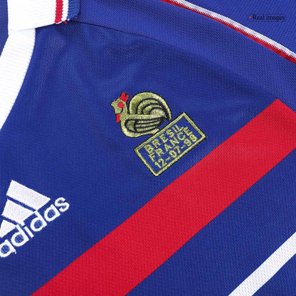 Retro 1998 France World Cup Home Soccer Jersey