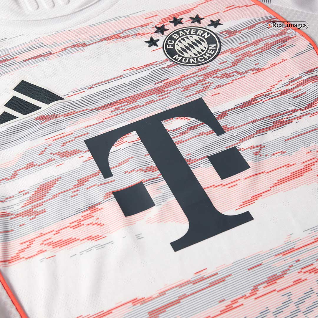 Authentic MÜLLER Special #25 Bayern Munich Away Soccer Jersey 2025/26 White