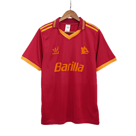 Retro 1992/94 Roma Home Soccer Jersey