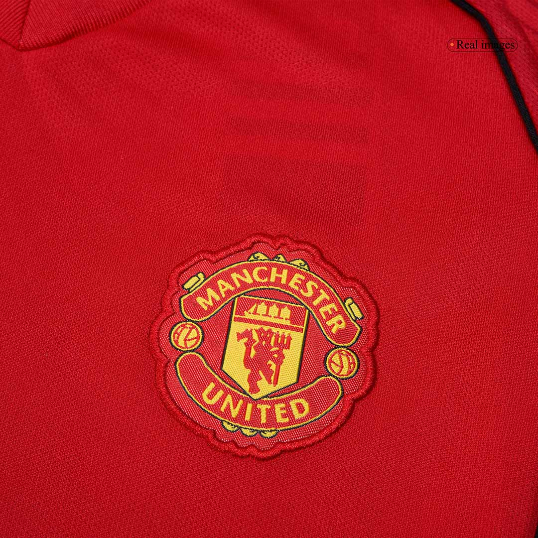 Kid's Manchester United Home Soccer Jersey Kit(Jersey+Shorts+Socks) 2025/26