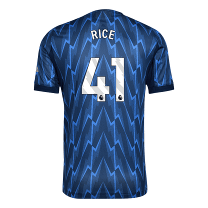 RICE #41 Authentic Arsenal Away Soccer Jersey 2025/26 Blue