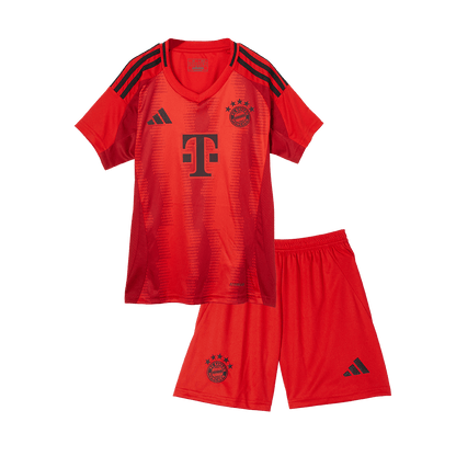 Kid's Bayern Munich Home Soccer Jersey Kit(Jersey+Shorts) Red