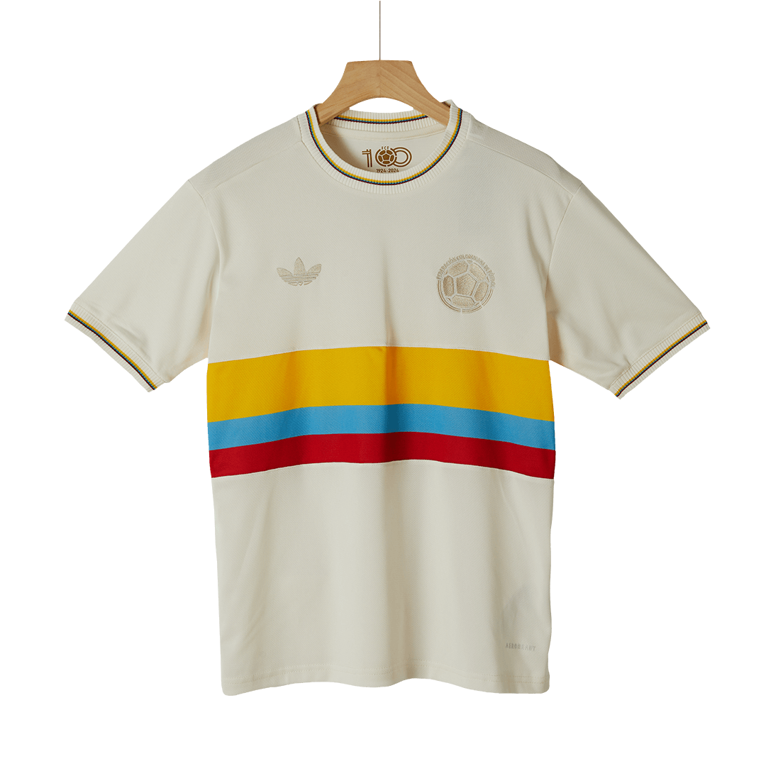 Colombia Soccer Jersey Kit(Jersey+Shorts) 2024 - 100th Anniversary