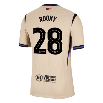 Authentic ROONY #28 Barcelona Away Soccer Jersey 2025/26