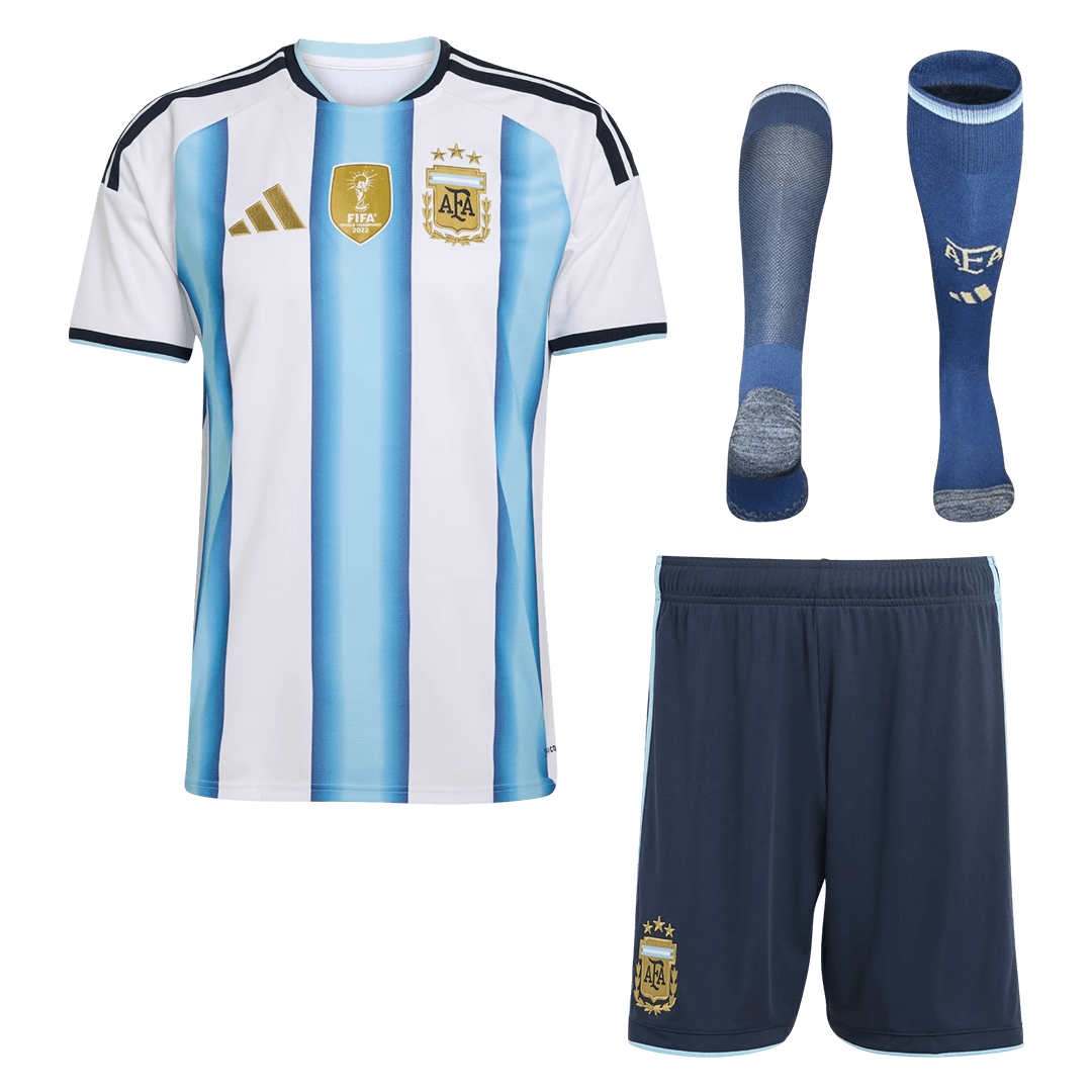 Argentina Men's Home Kit (Shirt + Shorts + Socks) World Cup 2026