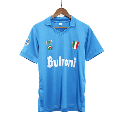 Retro 1987/88 Napoli Home Soccer Jersey