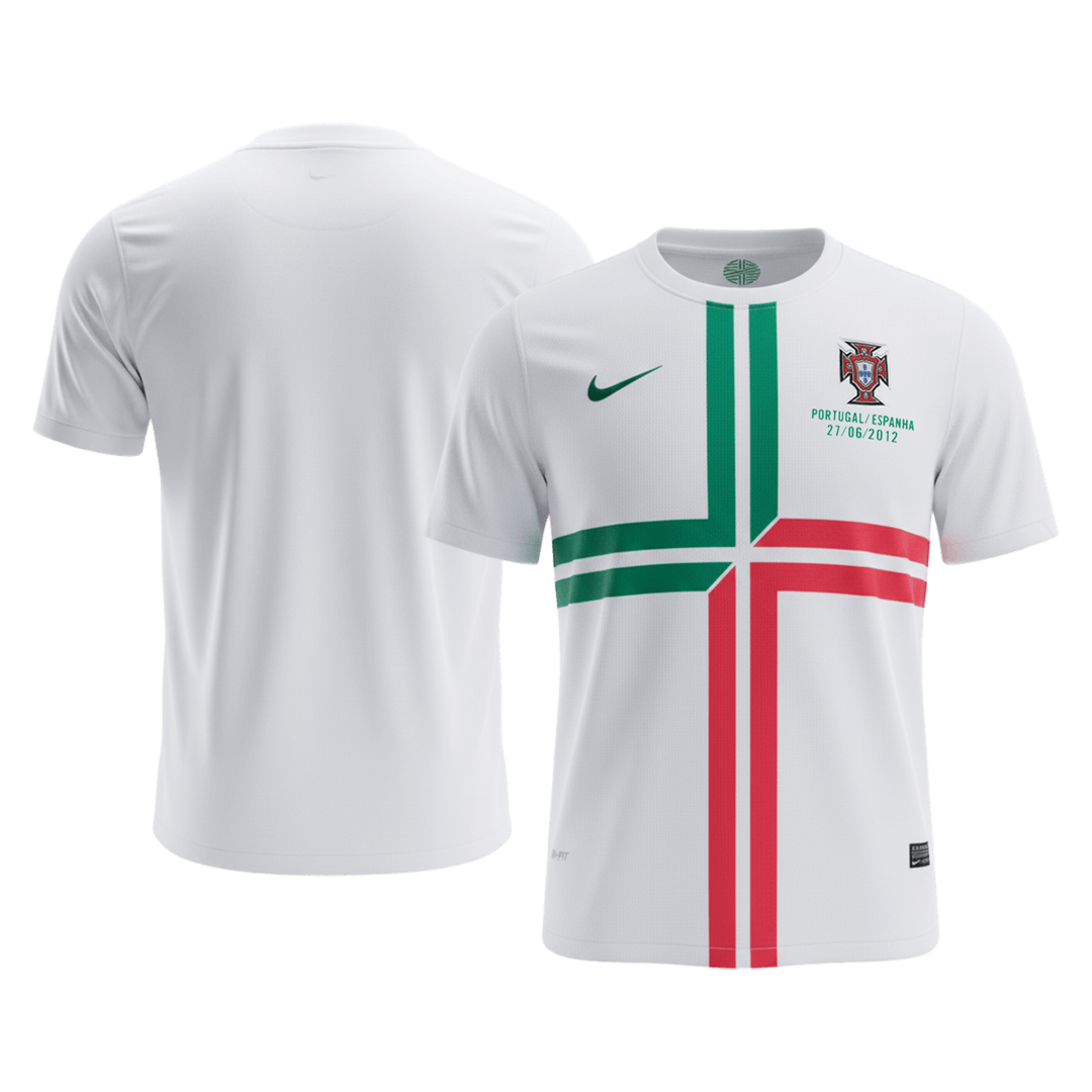 Retro 2012 Portugal Away Soccer Jersey