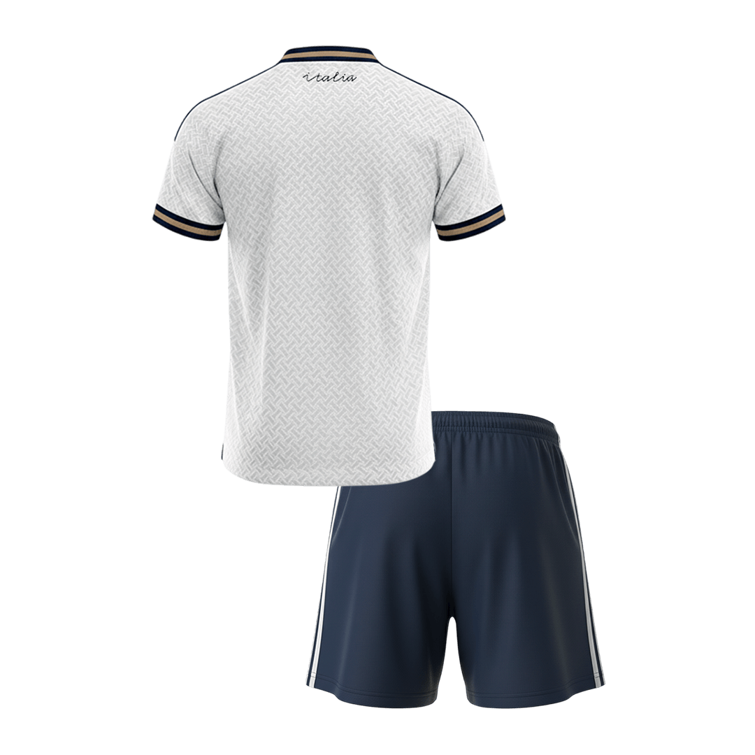 Kid's Italy Away Soccer Jersey Kit(Jersey+Shorts) 2026