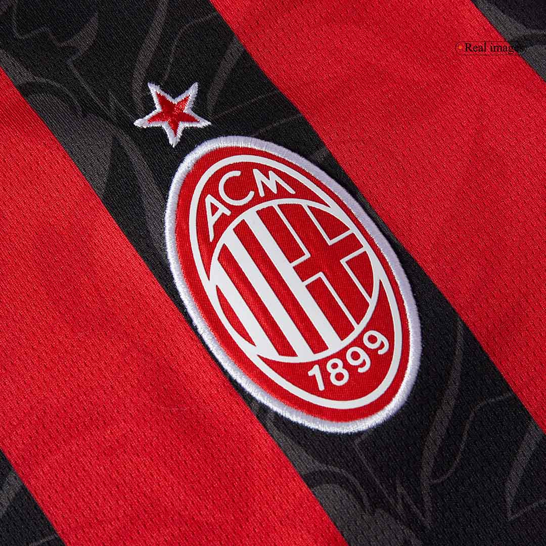 MODRIĆ #14 AC Milan Home Soccer Jersey 2025/26 Red&Black