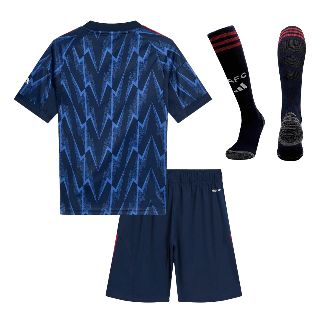 Kid's Arsenal Away Soccer Jersey Kit(Jersey+Shorts+Socks) 2025/26