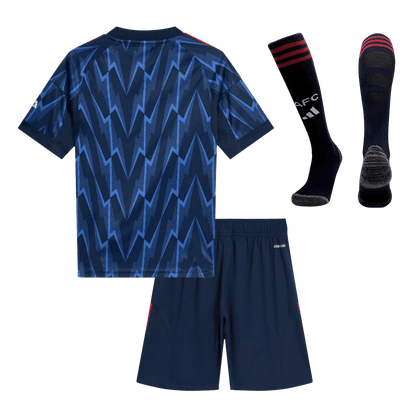 Kid's Arsenal Away Soccer Jersey Kit(Jersey+Shorts+Socks) 2025/26