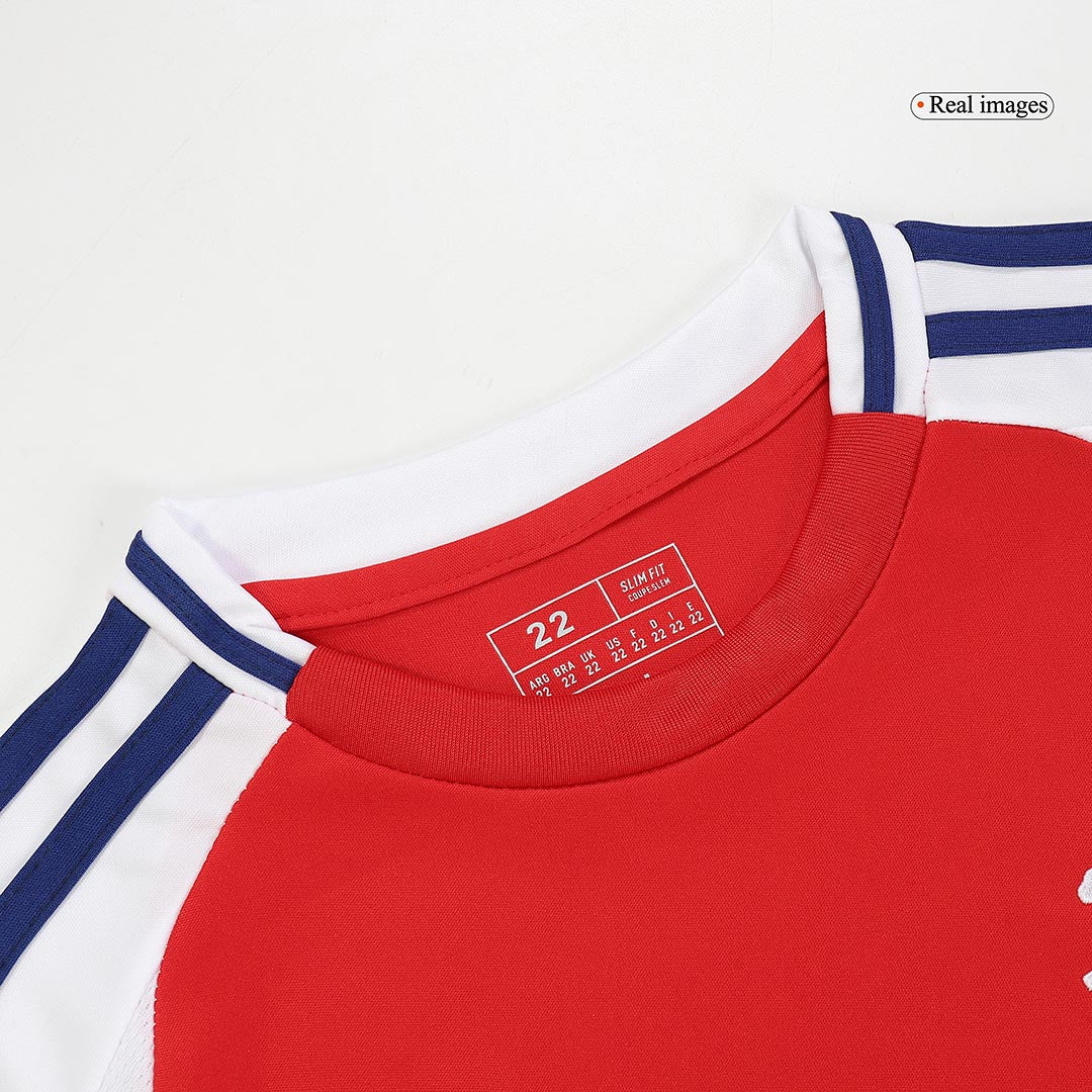 Kid's Arsenal Home Soccer Jersey Kit(Jersey+Shorts+Socks)
