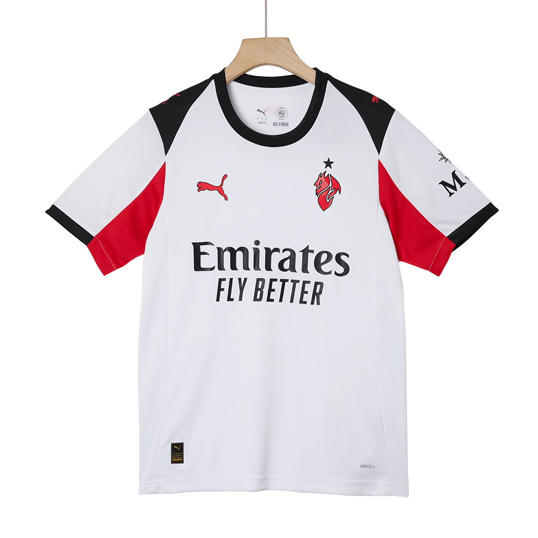 MODRIĆ #14 AC Milan Away Soccer Jersey 2025/26 White