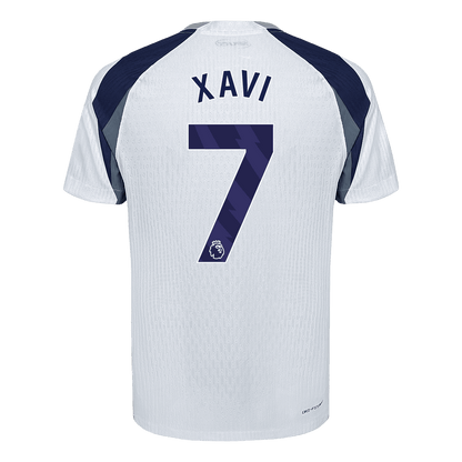 XAVI #7 Authentic Tottenham Hotspur Home Soccer Jersey 2025/26 White