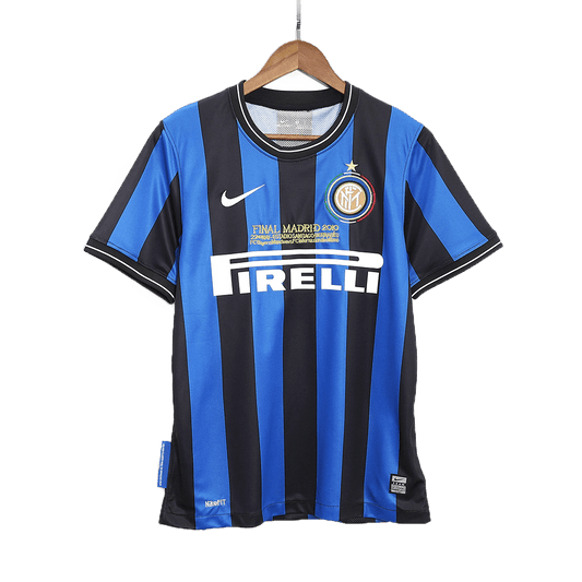 Retro 2009/10 Inter Milan Home Soccer Jersey - UCL Final