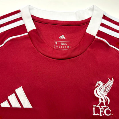 VIRGIL #4 Liverpool Home Soccer Jersey 2025/26 Red