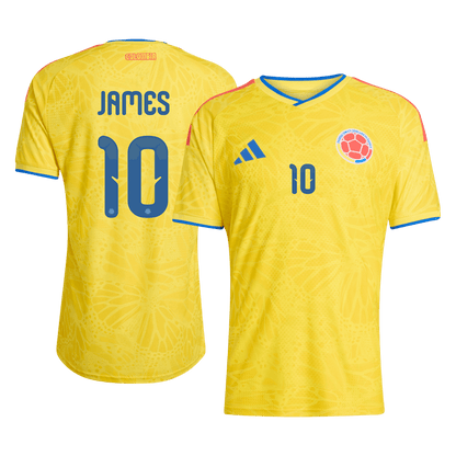 Men's Colombia JAMES #10 Home Shirt 2026 World Cup - Slim Fit