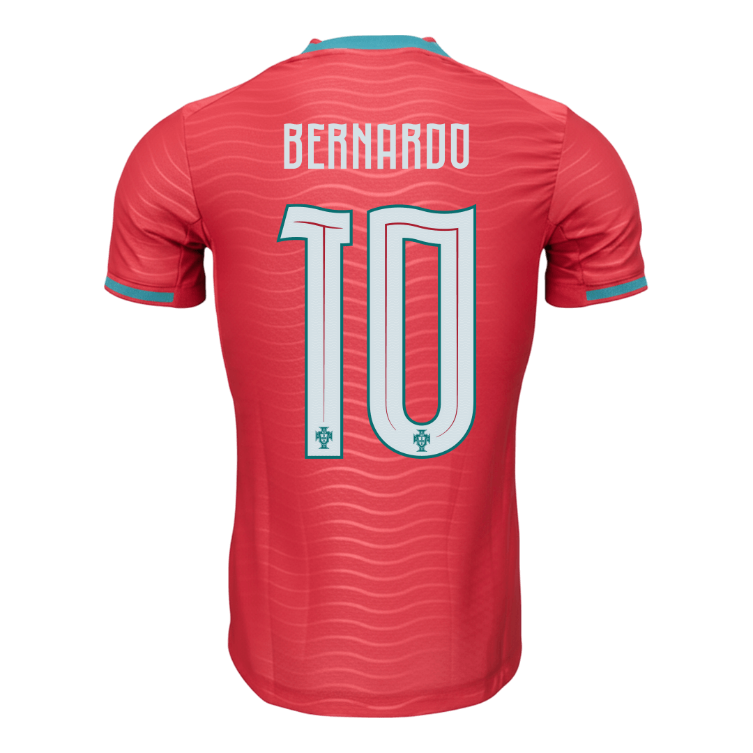 Player Version BERNARDO #10 Portugal Home Football Shirt 2026