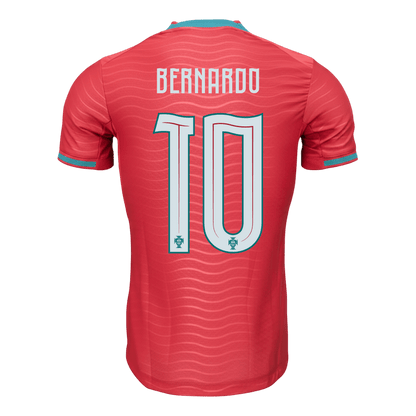 Men's Portugal BERNARDO #10 Home Shirt World Cup 2026 - Slim Fit