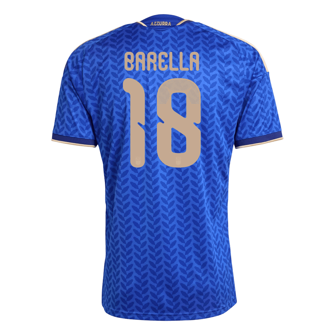 Men's Italy BARELLA #18 World Cup 2026 Home Jersey