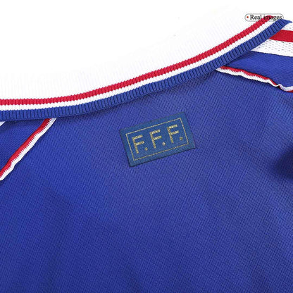 Retro 1998 France World Cup Home Soccer Jersey
