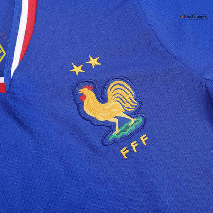 Kid's France Home Soccer Jersey Kit(Jersey+Shorts) Euro 2024