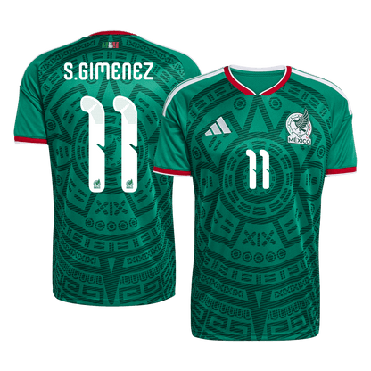 Mexico S.GIMENEZ #11 World Cup 2026 Men's Home Jersey