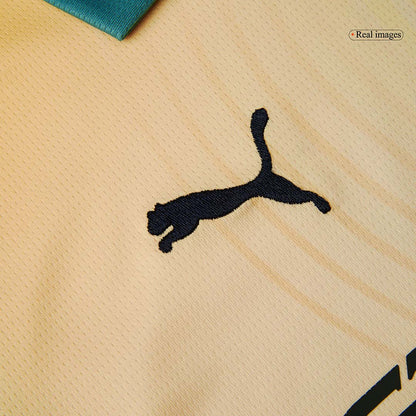 Kid's Manchester City Fourth Away 'Definitely City' Football Shirt Kit (Shirt+Shorts) 2024/25