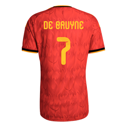 Belgium DE BRUYNE #7 Men's Home Shirt World Cup 2026 - Slim Fit