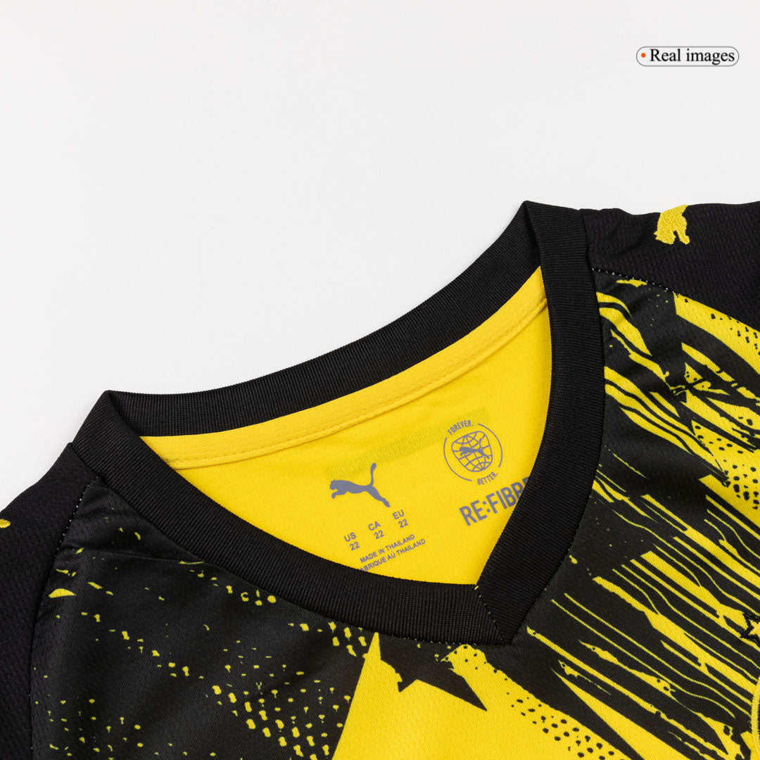 Kid's Borussia Dortmund Home Soccer Jersey Kit(Jersey+Shorts+Socks) 2025/26