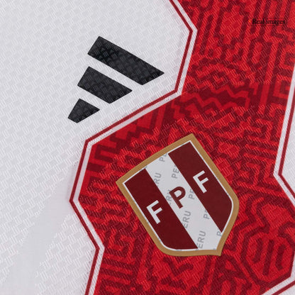 Peru Men's Home Shirt 2026 World Cup Version - Slim Fit