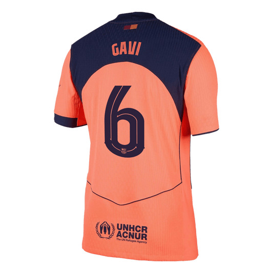 Authentic GAVI #6 Barcelona Third Away Soccer Jersey 2025/26