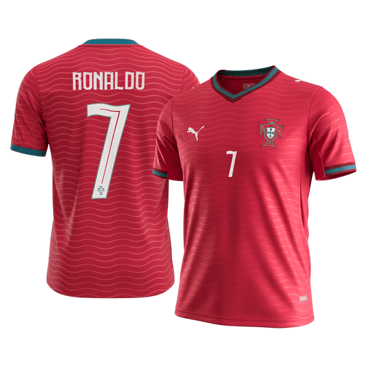 RONALDO #7 Portugal Home Soccer Jersey 2026
