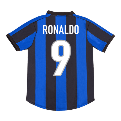 Retro RONALDO #9 1999/00 Inter Milan Home Soccer Jersey
