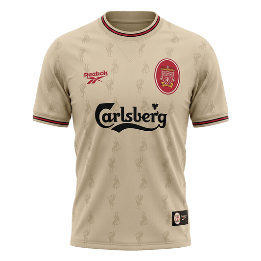 Retro 1996/97 Liverpool Away Soccer Jersey