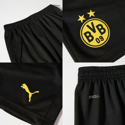 Kid's Borussia Dortmund Home Soccer Jersey Kit(Jersey+Shorts)