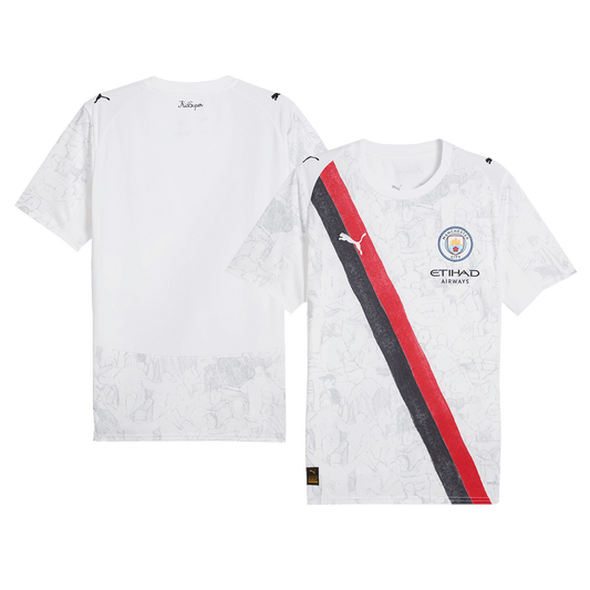 Manchester City KidSuper Soccer Jersey 2025/26 White