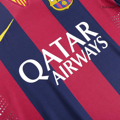 Retro 2014/15 Barcelona Home Soccer Jersey