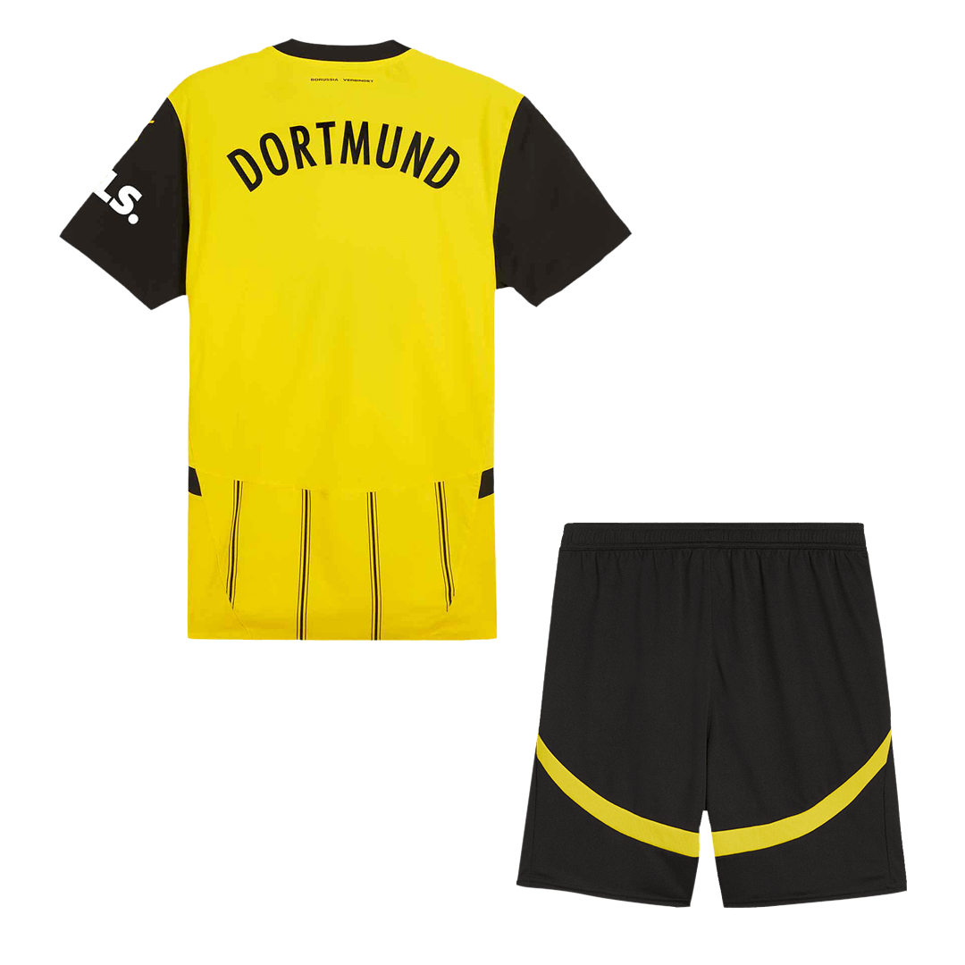 Borussia Dortmund Home Soccer Jersey Kit(Jersey+Shorts)