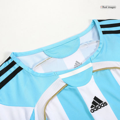 Retro 2006 Argentina Home Soccer Jersey